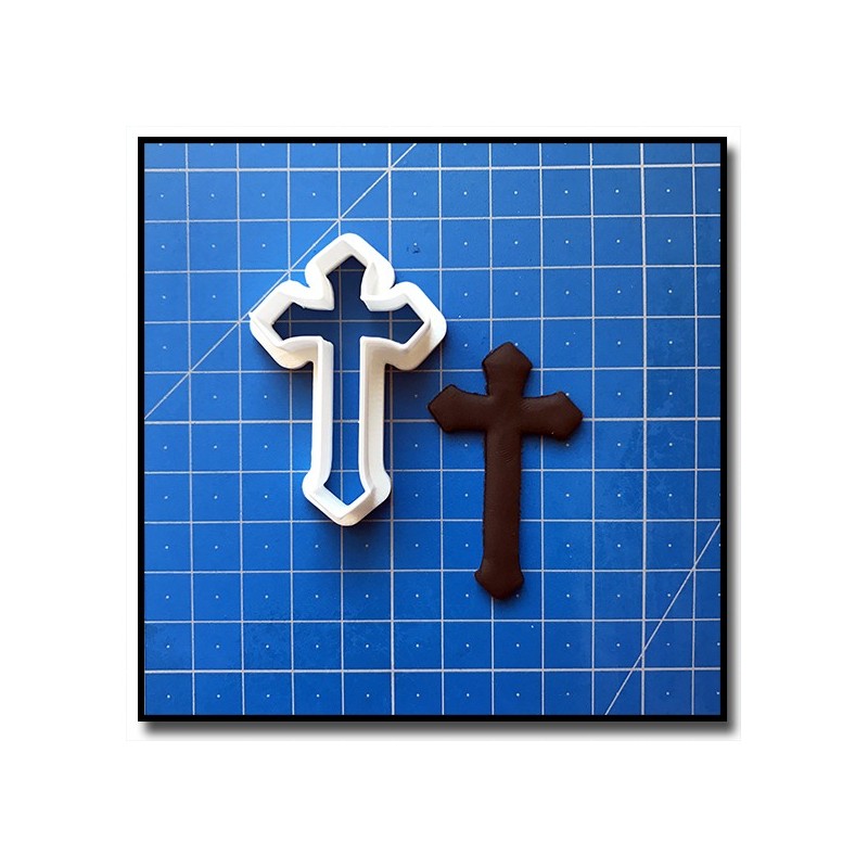 Croix de Baptême 201 - Emporte-pièce pour pâtes à sucre et sablés sur le thème Bâpteme