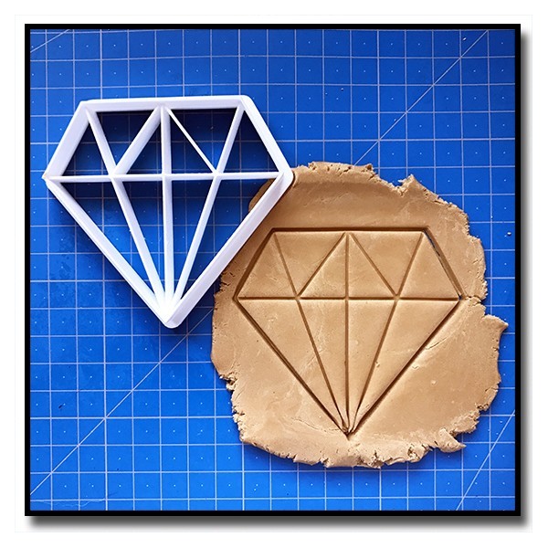 Diamant Origami 001 - Emporte-pièce pour pâtes à sucre et sablés sur le thème Origami