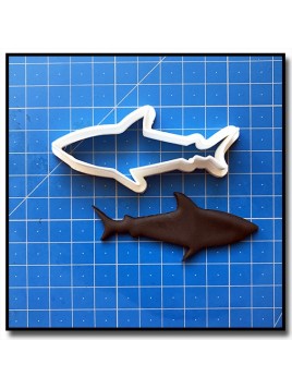 Requin 201 - Emporte-pièce pour pâtes à sucre et sablés sur le thème Mer & Océan