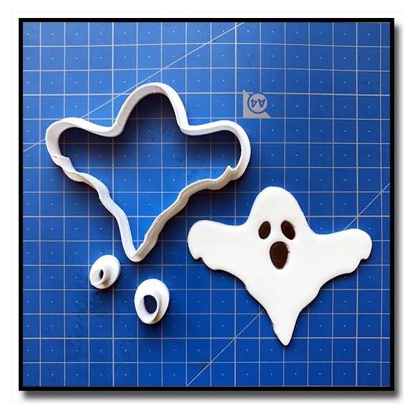 Fantôme 101 - Emporte-pièce en Kit pour pâtes à sucre et sablés sur le thème Halloween