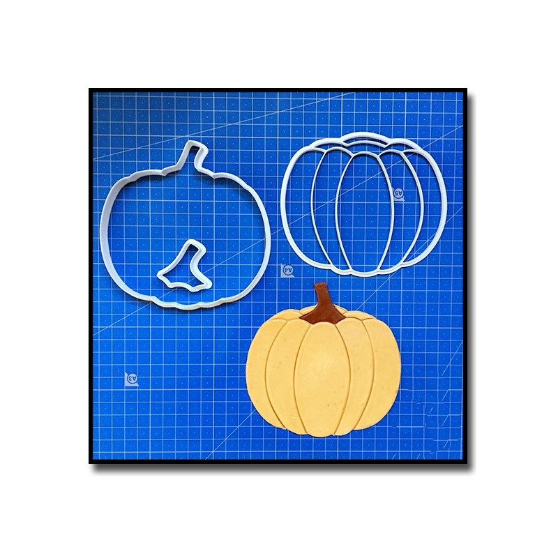 Citrouille 101 - Emporte-pièce en Kit pour pâtes à sucre et sablés sur le thème Halloween