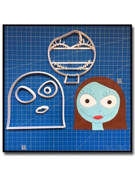 Sally Skellington 101 - Emporte-pièce en Kit pour pâtes à sucre et sablés sur le thème Disney