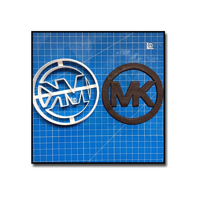 MK Logo 201 - Emporte-pièce pour pâtes à sucre et sablés sur le thème Mode & Fashion