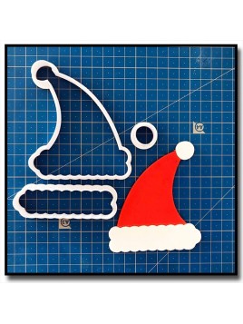 Bonnet de Noël 101 - Emporte-pièce en Kit pour pâtes à sucre et sablés sur le thème Noël