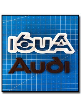 Audi Logo 101 - Emporte-pièce en Kit pour pâtes à sucre et sablés sur le thème Voiture