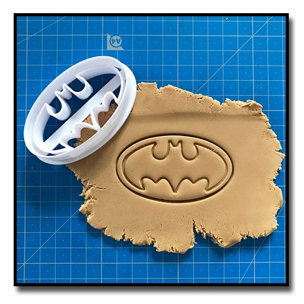 Batman 001 - Emporte-pièce pour pâtes à sucre et sablés sur le thème Super-Heros