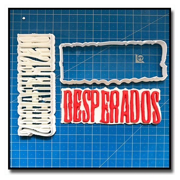 Desperados 101 - Emporte-pièce en Kit pour pâtes à sucre et sablés sur le thème Nourriture