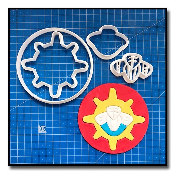 Sam le Pompier Logo 101 - Emporte-pièce en Kit pour pâtes à sucre et sablés sur le thème Dessin Animés