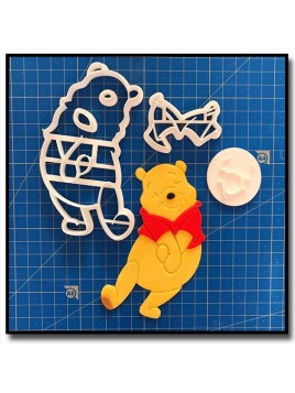 Winnie L'ourson 101 - Emporte-pièce en Kit pour pâtes à sucre et sablés sur le thème Winnie l'ourson