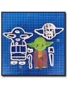 Yoda 102 - Emporte-pièce en Kit pour pâtes à sucre et sablés sur le thème Star Wars