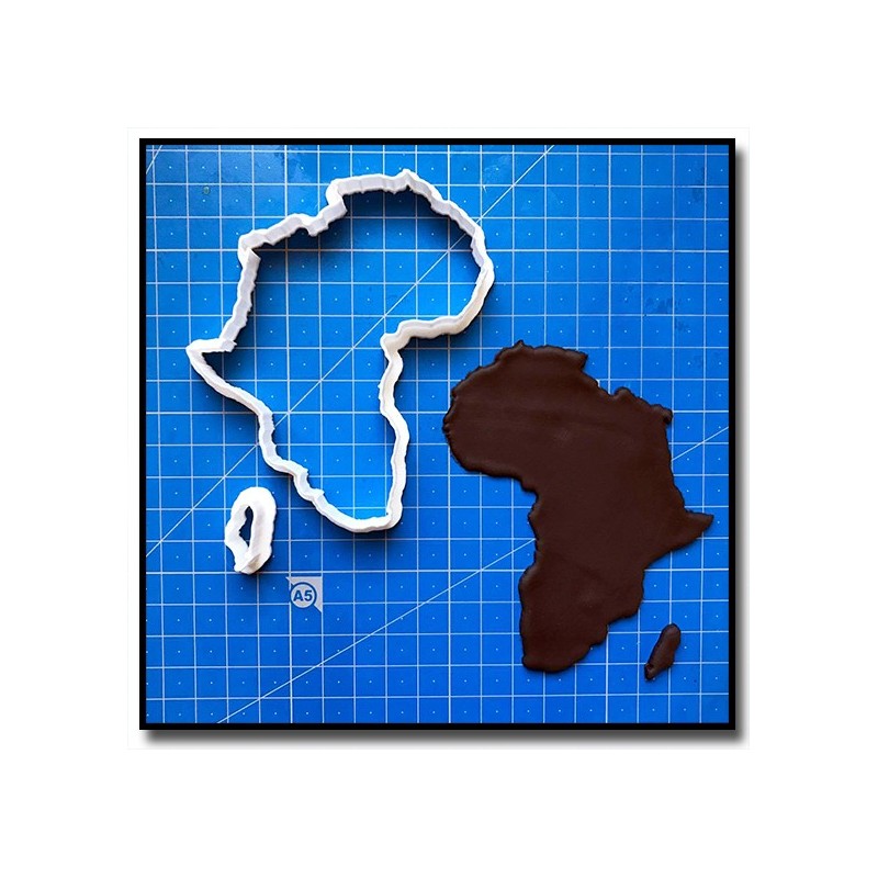 Afrique 201 - Emporte-pièce pour pâtes à sucre et sablés sur le thème Voyage
