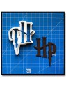 Harry Potter Logo 201 - Emporte-pièce pour pâtes à sucre et sablés sur le thème Harry Potter