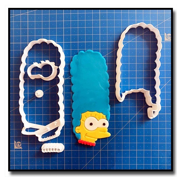 Marge Simpsons 101 - Emporte-pièce en Kit pour pâtes à sucre et sablés sur le thème Les Simpsons