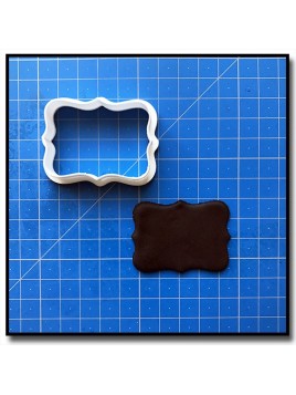 Plaque 201 - Emporte-piece pour pâtes à sucre et sablés sur le thème Plaques & Formes