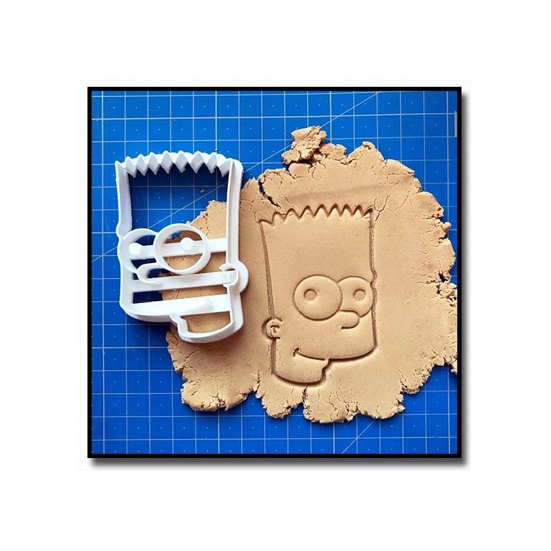 Bart Simpsons 001 - Emporte-pièce pour pâtes à sucre et sablés sur le thème Les Simpsons