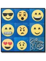 Emoticone Complet 101 - Emporte-pièce en Kit pour pâtes à sucre et sablés sur le thème Réseaux sociaux