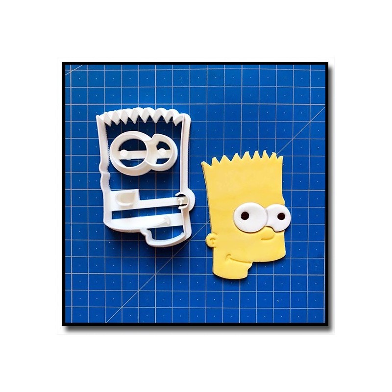 Bart Simpsons 101 - Emporte-pièce en Kit pour pâtes à sucre et sablés sur le thème Les Simpsons