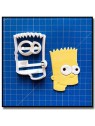 Bart Simpsons 101 - Emporte-pièce en Kit pour pâtes à sucre et sablés sur le thème Les Simpsons
