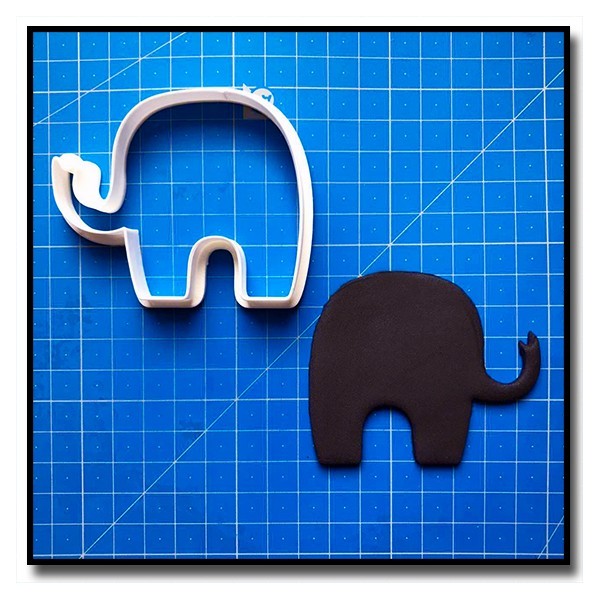 Elephant 201 - Emporte-pièce pour pâtes à sucre et sablés sur le thème Safari