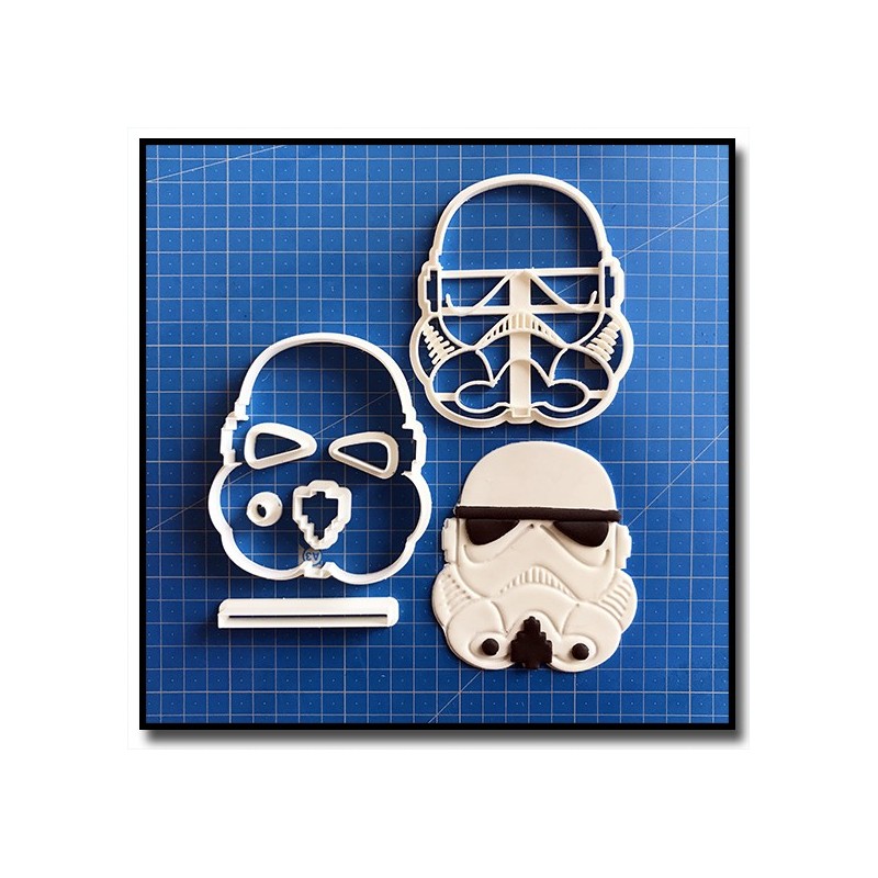 Stormtrooper 101 - Emporte-pièce en Kit pour pâtes à sucre et sablés sur le thème Star Wars