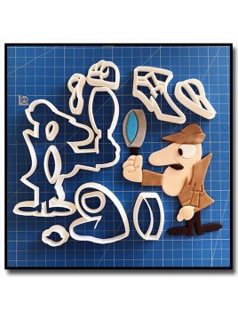 Inspecteur Clouseau 101 - Emporte-pièce en Kit pour pâtes à sucre et sablés sur le thème Dessin Animés
