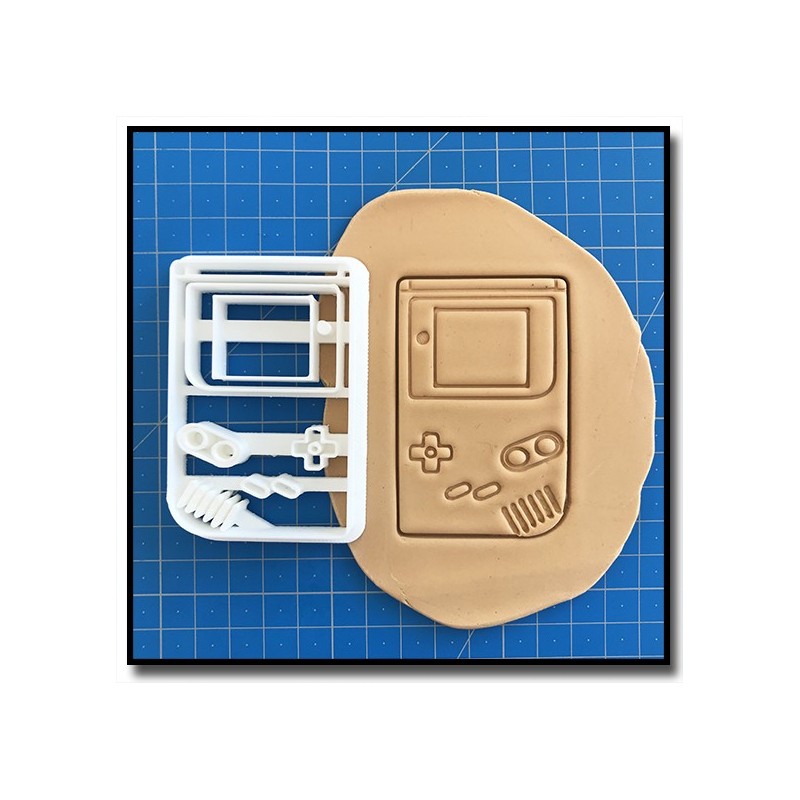 Gameboy 001 - Emporte-pièce pour pâtes à sucre et sablés sur le thème Jeux Vidéos