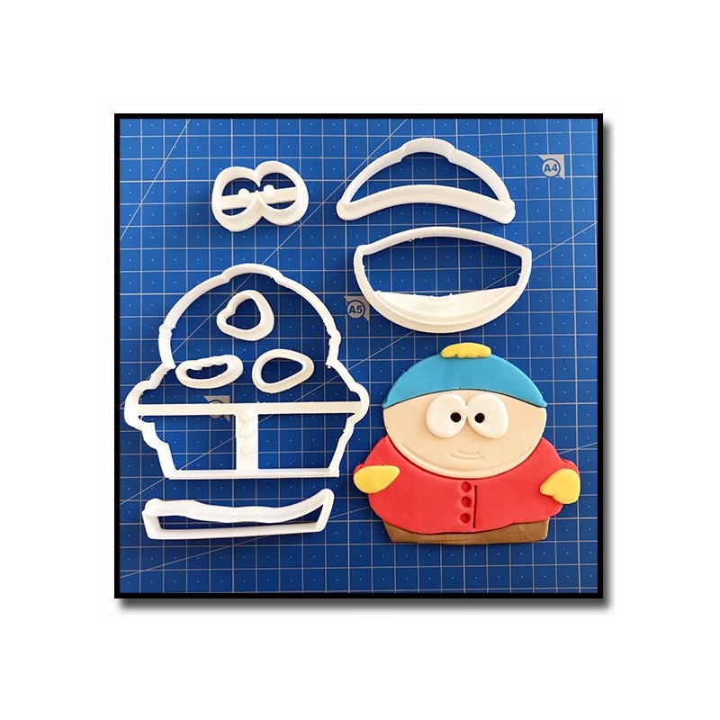 Cartman 101 - Emporte-pièce en Kit pour pâtes à sucre et sablés sur le thème South Park