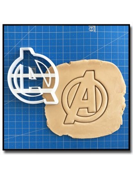 Avengers  001 - Emporte-pièce pour pâtes à sucre et sablés sur le thème Super-Heros