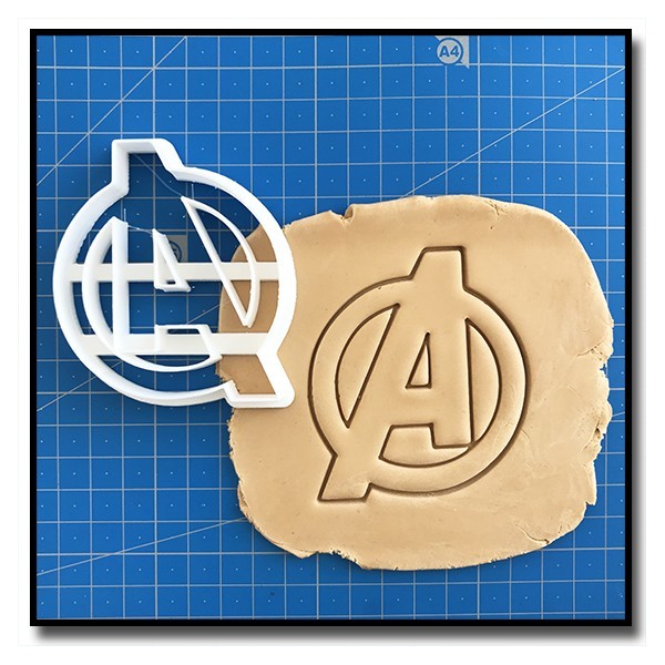Avengers  001 - Emporte-pièce pour pâtes à sucre et sablés sur le thème Super-Heros