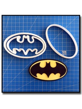 Batman 101 - Emporte-pièce en Kit pour pâtes à sucre et sablés sur le thème Super-Heros