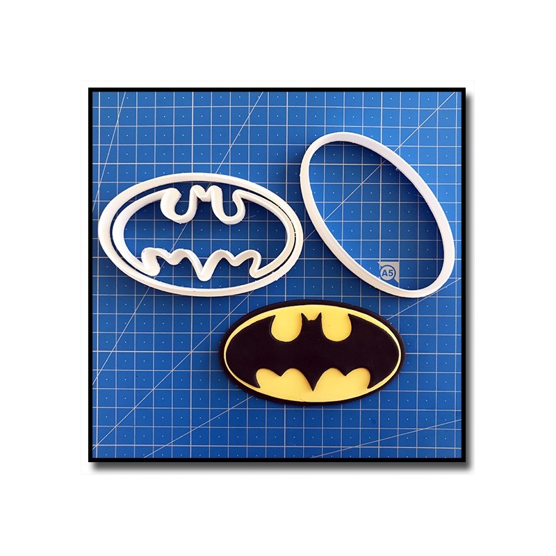 Batman 101 - Emporte-pièce en Kit pour pâtes à sucre et sablés sur le thème Super-Heros