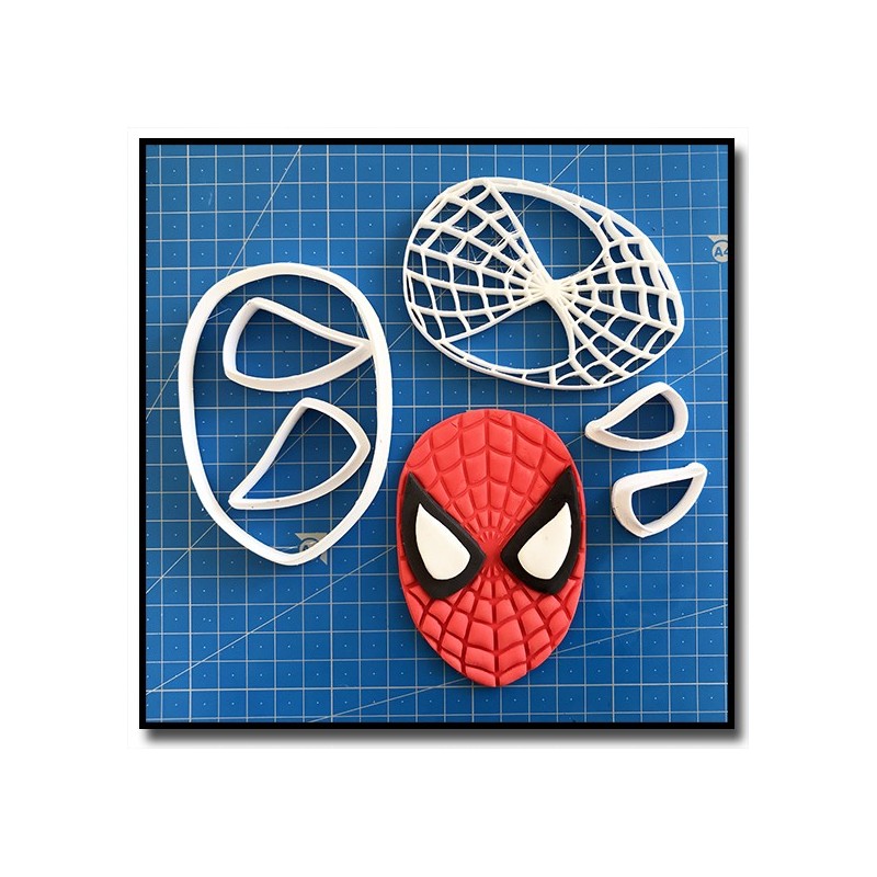 Spiderman 101 - Emporte-pièce en Kit pour pâtes à sucre et sablés sur le thème Super-Heros