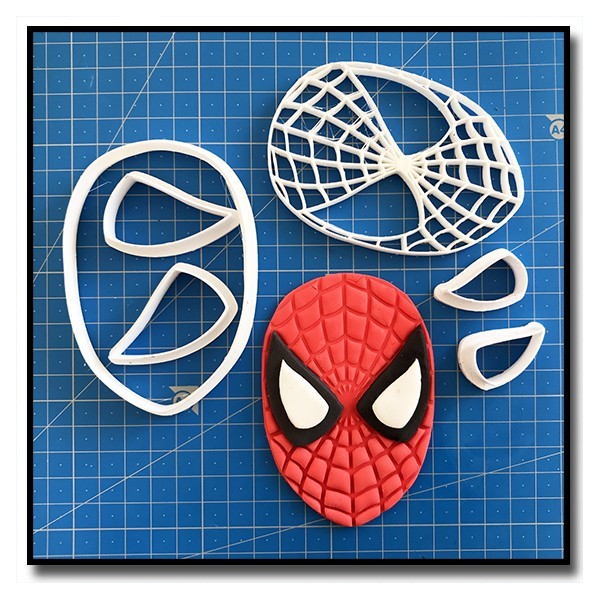 Spiderman 101 - Emporte-pièce en Kit pour pâtes à sucre et sablés sur le thème Super-Heros