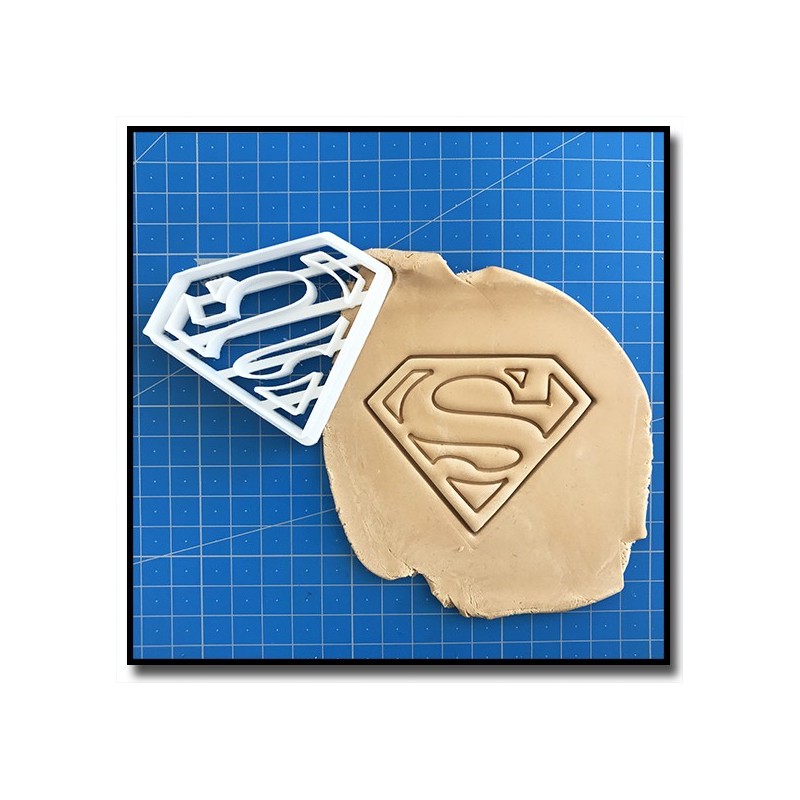 Superman 001 - Emporte-pièce pour pâtes à sucre et sablés sur le thème Super-Heros