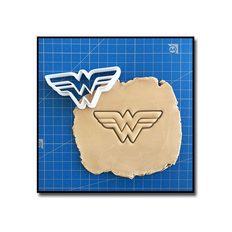 Wonder Woman 001 - Emporte-pièce pour pâtes à sucre et sablés sur le thème Super-Heros
