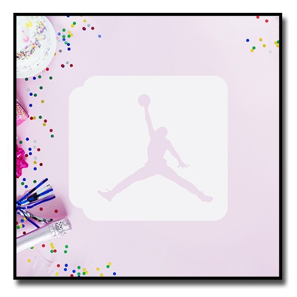 Jordan 901 - Pochoir pour pâtes à sucre et sablés sur le thème Basketball