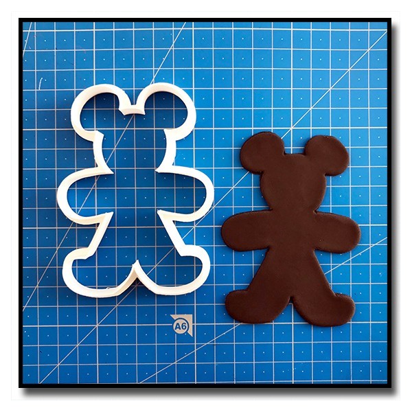 Mickey Gingerbread 201 - Emporte-pièce pour pâtes à sucre et sablés sur le thème Noël