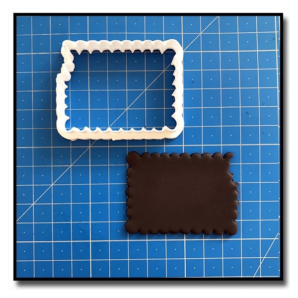 Biscuit Petit Beurre 203 - Emporte-pièce pour pâtes à sucre et sablés sur le thème Plaques & Formes