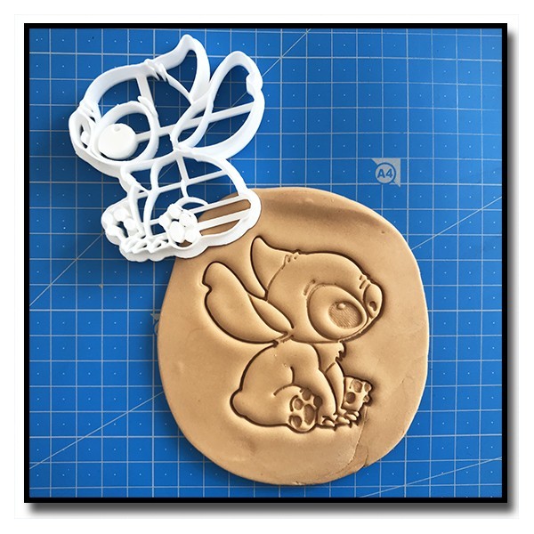 Stitch 001 - Emporte-pièce en Kit pour pâtes à sucre et sablés sur le thème Disney