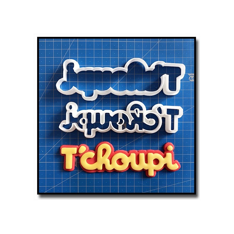 T'Choupi Logo 101 - Emporte-pièce en Kit pour pâtes à sucre et sablés sur le thème Dessin Animés