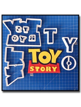 Toy Story Logo 101 - Emporte-pièce en Kit pour pâtes à sucre et sablés sur le thème Toy Story