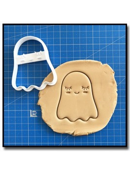 Fantôme 001 - Emporte-pièce pour pâtes à sucre et sablés sur le thème Halloween