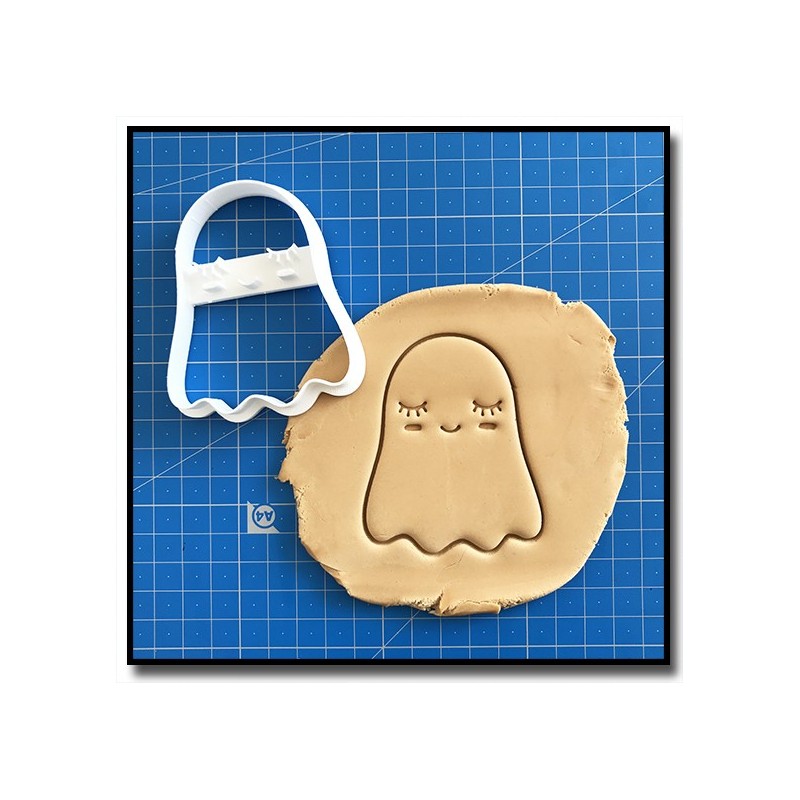Fantôme 001 - Emporte-pièce pour pâtes à sucre et sablés sur le thème Halloween