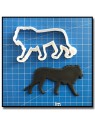 Lion 201 - Emporte-pièce pour pâtes à sucre et sablés sur le thème Safari