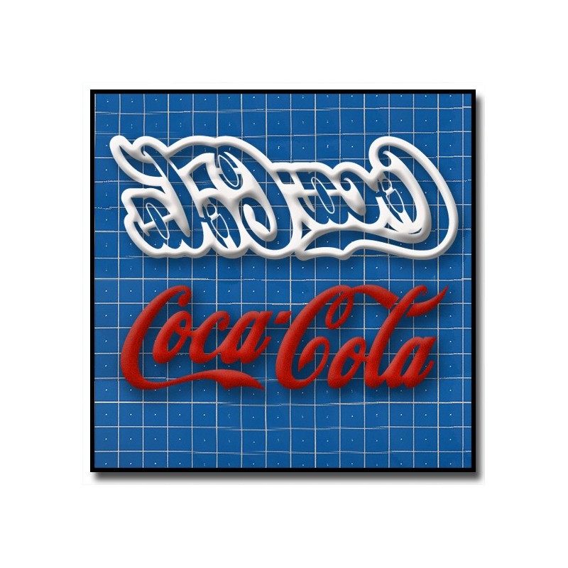 Coca-Cola Logo 201 - Emporte-pièce pour pâtes à sucre et sablés sur le thème Apéro
