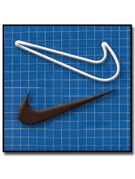 Nike Logo 201 - Emporte-pièce pour pâtes à sucre et sablés sur le thème Sports