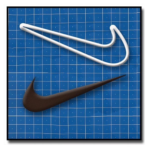 duizelig Buitenboordmotor verzonden Nike Logo 201 - Emporte-pièce à partir de 1,90 €