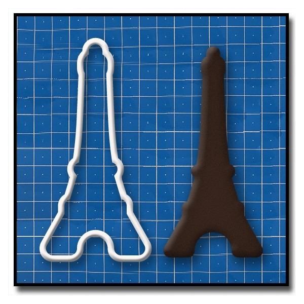 Tour Eiffel 201 - Emporte-pièce pour pâtes à sucre et sablés sur le thème Voyage