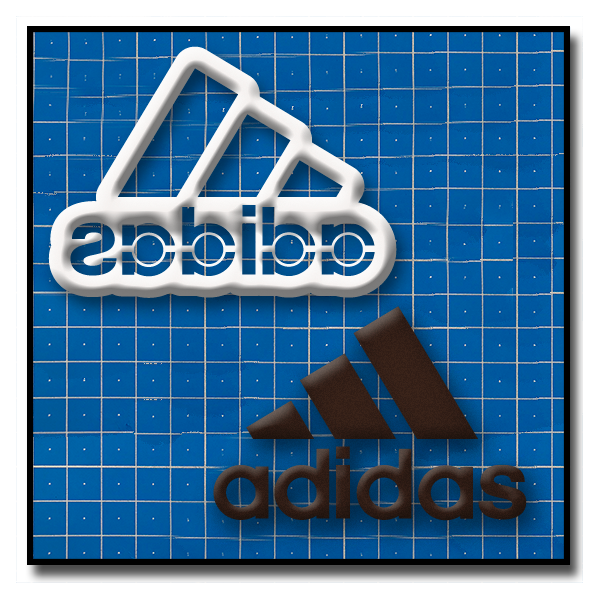 Adidas Logo 201 - Emporte-pièce pour pâtes à sucre et sablés sur le thème Sports