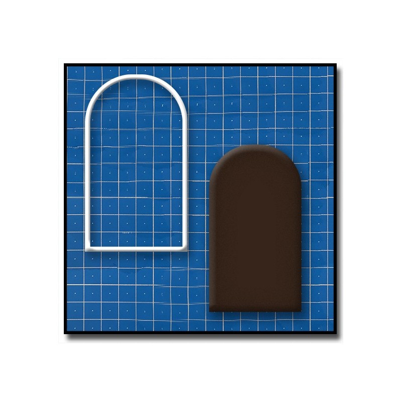 Arche 201 - Emporte-pièce pour pâtes à sucre et sablés sur le thème Plaques & Formes